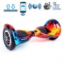 Гироборд Smart Balance Wheel U10 Premium +Autobalance +Арр 10' Лід і полум'я (4607642)