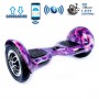 Гироборд Smart Balance Wheel U10 Premium +Autobalance +Арр 10' Фіолетовий космос