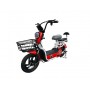 Електроскутер Двомісний iBike ELB008 (500W, 48V, 15Ah) Червоний