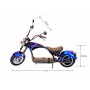 Електроскутер Чоппер Chopper blue 3000W 30 Аh