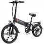 Електровелосипед Samebike 20LVXD30-II 20' чорний (SM-20LVXD30)