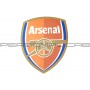 Наклейка   декор   ARSENAL   (15х12см)   (5648)