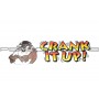 Наклейка   декор   CRANK IT UP!   (28x8см)   (3529)