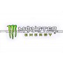 Наклейка   логотип   MONSTER ENERGY   (26x7см)   (5533)