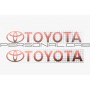 Наклейка   логотип   TOYOTA   (20х4см)   (7035)