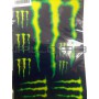 Наклейки (набор)   спонсор   MONSTER ENERGY   (27х18см)   (7051)