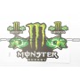 Наклейки (набор)   спонсор   MONSTER ENERGY   (27х18см)   (7053)