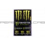 Наклейки (набор)   спонсор   MONSTER ENERGY   (30х45см)   (5989H)