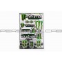 Наклейки (набор)   спонсор   MONSTER ENERGY   (30х45см)   (5990C)