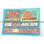 Наклейки (набор)   спонсор   THE DOCTOR   (32х23см)   (5973)