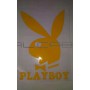 Наклейка   логотип   PLAYBOY   (16x11см, желтая)   (647)