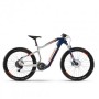 Электровелосипед HAIBIKE XDURO AllTrail 5.0 Carbon FLYON i630Wh 11 s. NX 27.5', рама L, сине-бело-оранжевый, 2020